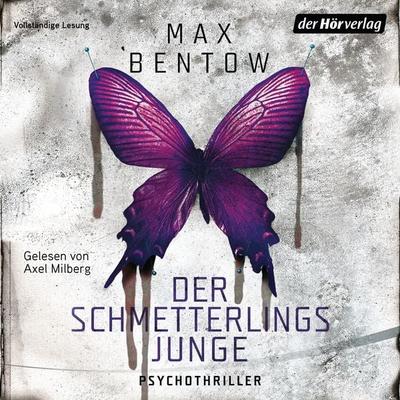 Der Schmetterlingsjunge - Max Bentow, Audio, 9783844529166