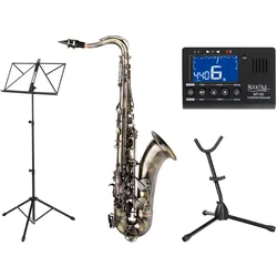 Classic Cantabile Winds TS-450 Antique Yellow Tenorsaxophon Set