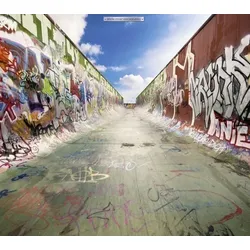 Scheurich Garagentorplane Graffiti, für Schwing- und Sektionaltore