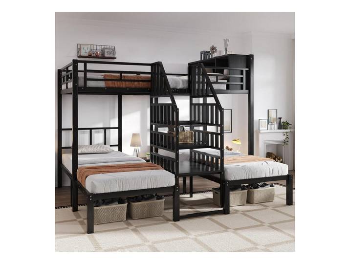 LuxusKollektion Etagenbett Eisen Etagenbett 90/140x200 cm (1-St)