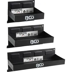 BGS Magnet-Ablagen-Satz 150 / 210 / 310 mm 3tlg. - 67150