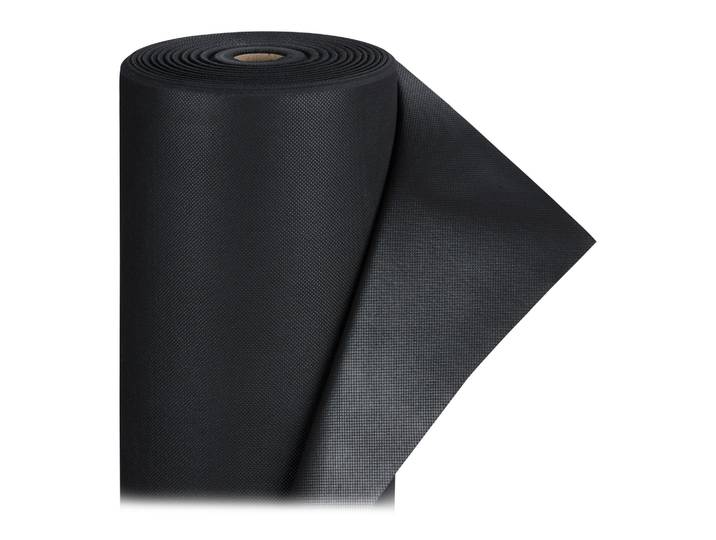 Schwarzes Unkrautvlies 220g/m² Schwarz