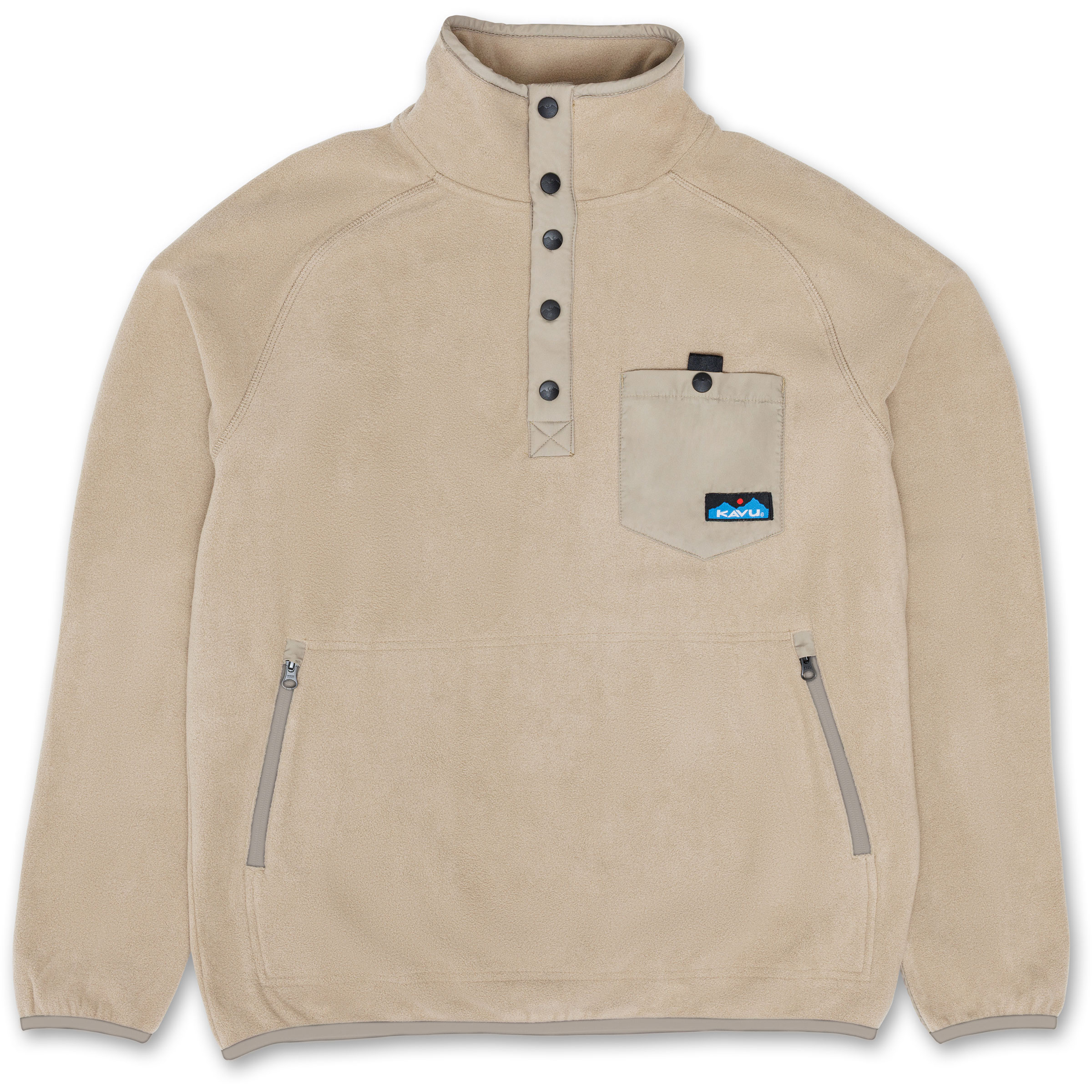 Kavu Teannaway Herren Pullover grau Größe L Lifestyle Elastisch