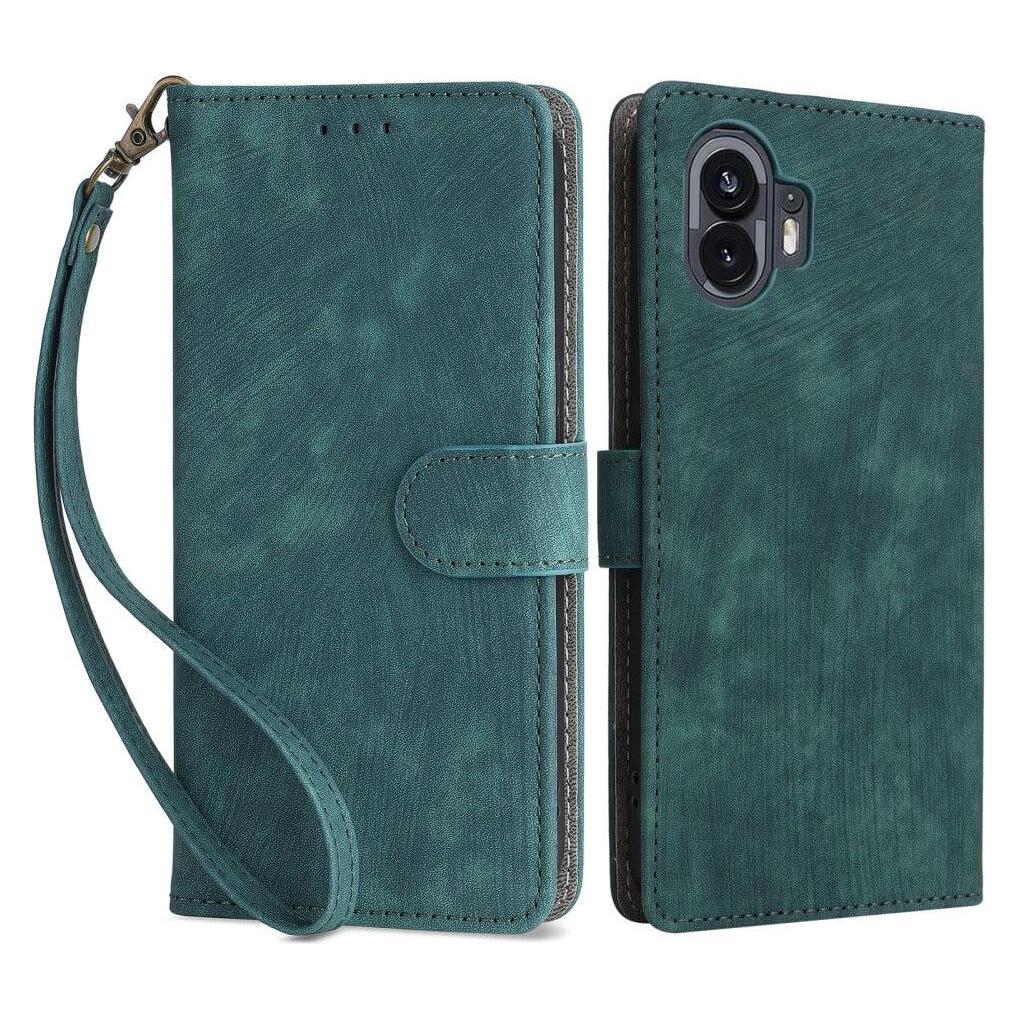 Cover-Discount Nothing Phone (2) - Etui mit RFID Blocker grün (Nothing Phone (2)) (660156806A)