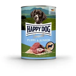 Happy Dog Sensible Puppy Lamm & Reis | 6x 400g