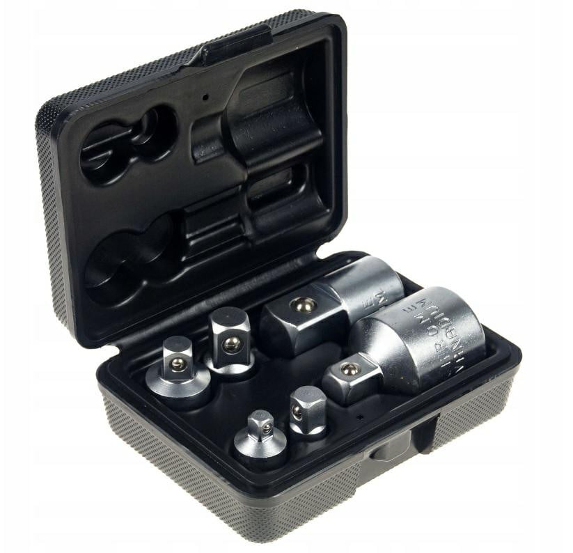 Set van 6 zilverkleurige items