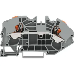 WAGO 2-Leiter-Verteilerklemme Drücker,16mm2,grau 2216-7601