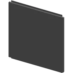 Enoc rückwand für 6HE W3 Serie 489x15x252mm sw BS-W3 6-S - Rack, Serverschrank Zubehör, Schwarz