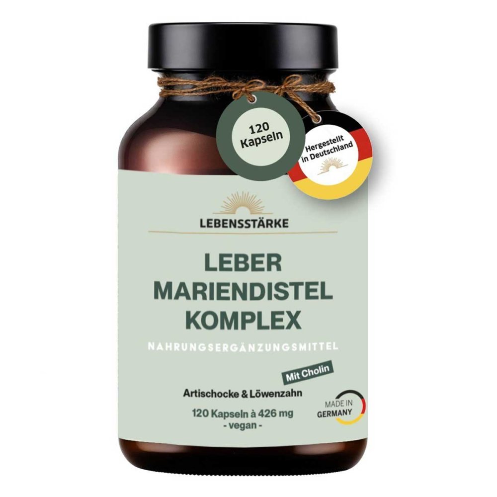 MAKE GmbH Lebensstärke Leber-Mariendistel-Komplex Kapseln 19223754
