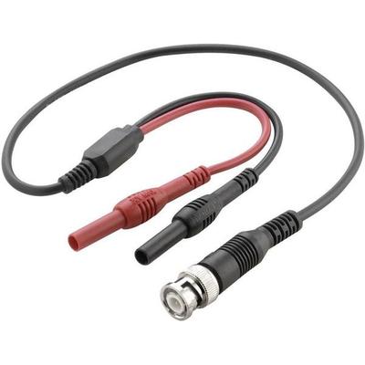 VOLTCRAFT BNC-Messleitung 0.50m Schwarz, Rot