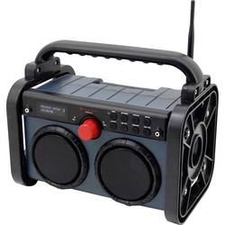 soundmaster DAB85BL Baustellenradio DAB+, UKW AUX, DAB+, UKW Blau, Schwarz