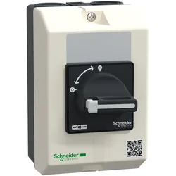 Schneider Electric VBF0GE AP-Anlageschalter im Gehäuse 20A/3P schwarz, IP65