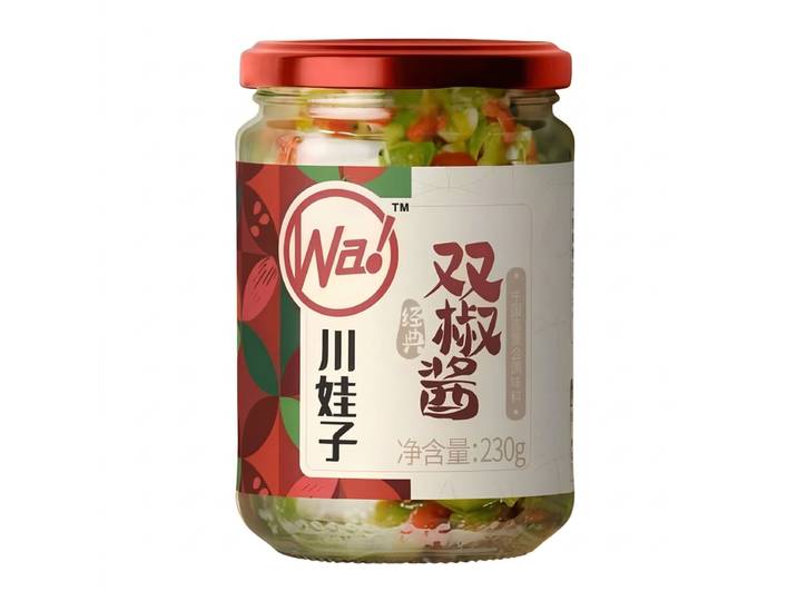 Chuan Wa Zi Sauce aux deux piments - 230 g