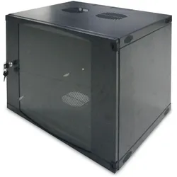 LogiLink Wandschrank (6 HE, 19 Zoll Rack), Serverschrank, Grau