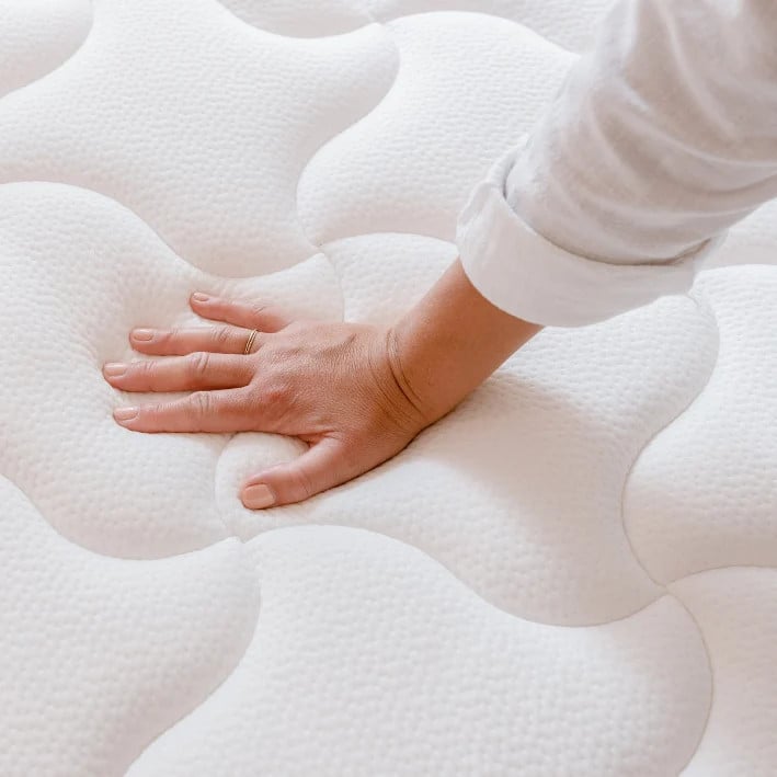 Hypnia Supreme Wellness hybrid matras met latex en afneembaar wit cover