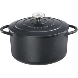 Küchenprofi Provence, Pfanne + Kochtopf, Schwarz