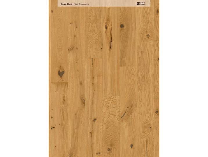 Weitzer Parkett Landhausdiele, Eiche Wild Gesund Diele, 17.5x1.1x180 cm, Teppiche und Böden, Bodenbeläge, Parkettböden, Landhausdiele