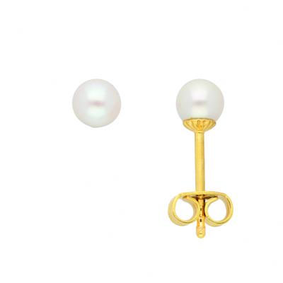 Paar Ohrhänger ADELIA´S "Damen 333 Gold Ohrringe Ohrstecker mit Süßwasser Zuchtperle", gold, Ohrringe, Damen, Damen, Gelbgold 333 Gold Perlen, Gelbgold 333, Gold, Perlen, mit Süßwasser Zuchtperle Goldschmuck für Damen
