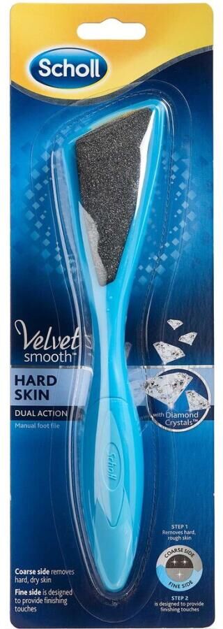 Scholl Dual Action Fodfil 1 stk