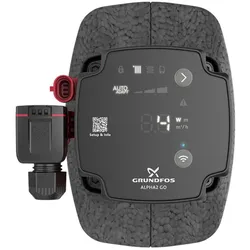 Grundfos Hocheffizienz Umwälzpumpe ALPHA2 GO 25-90 180mm