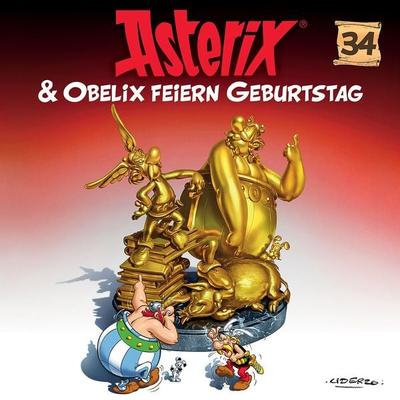 Asterix - CD. Hörspiele / 34: Asterix & Obelix feiern Geburtstag - Albert Uderzo, CD, 0602508509117