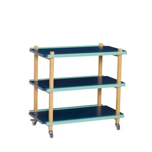 Hubsch Crayon trolley multikleur B: 70 cm, D: 38 cm, H: 70 cm