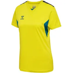 hummel hmlAUTHENTIC Polyester Trikot Damen 6829 - sulphur spring/blue coral M