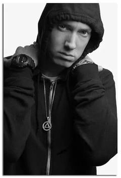 Uplifted Finds "Eminem ""Super Rapper"" Legend Poster   Slim Shady Rap Icon Canvas Painting For Home Decor h 50 X 70 Cm No Frame"