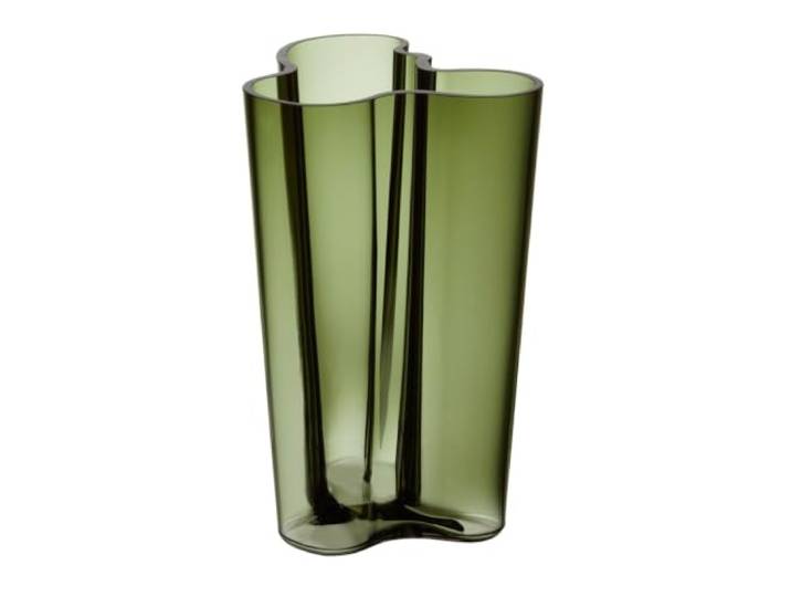 Iittala Vase Aalto 251 mm Vert en Verre