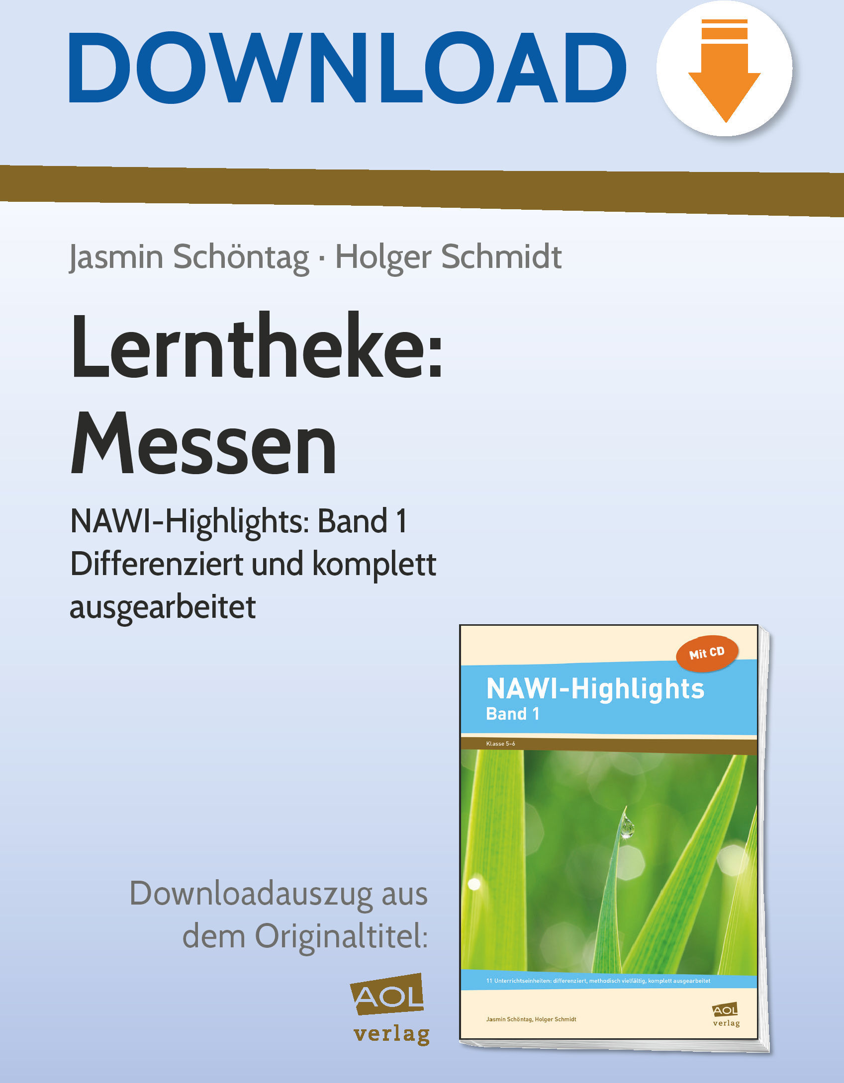 scolix (AOL-Verlag) Lerntheke: Messen
