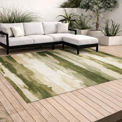 Addison Rugs Machine Washable Indoor/ Outdoor Ombre Brewer Chantille Rug