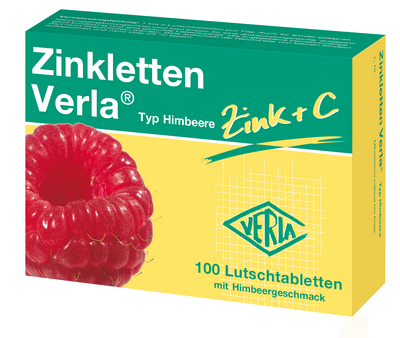 Verla-Pharm Arzneimittel GmbH & Co. KG ZINKLETTEN Verla Himbeere Lutschtabletten 49 g 09704814