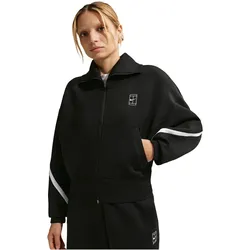 NIKE Advantage Dri-FIT Tennisjacke Damen 010 - black/white L