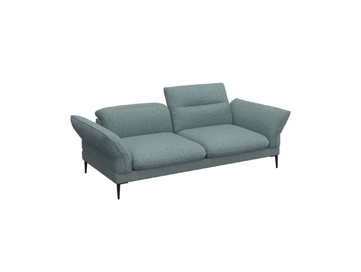 FLEXLUX 2,5-Sitzer Salino, Funktionssofa, Relaxsofa, Sofa mit Arm- und Kopfteil-Verstellungen, Kaltschaum & Stahl-Wellen