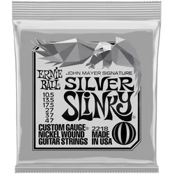 Ernie Ball EB2218 Slinky Nickel John Mayer Silver Signature  | 010.5 - 047 - Saiten E-Gitarre