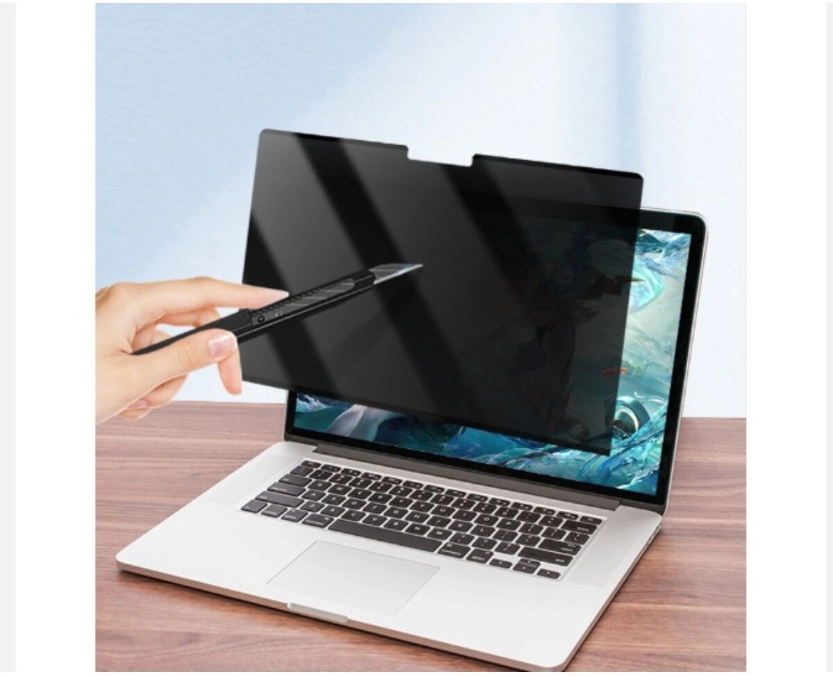 INF 13.3-inch 16:10 Magnetische Sichtschutzfolie für Laptop — Wiederverwendbar PET Blaulichtschutz Anti-Kratzer