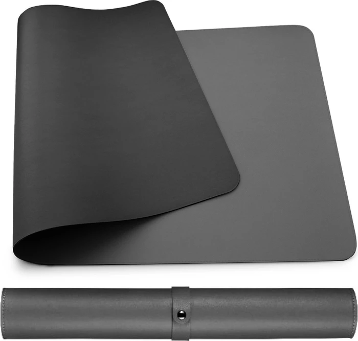 MOSH Dual sided table mat dunkelgrau / schwarz, 90 × 45 cm