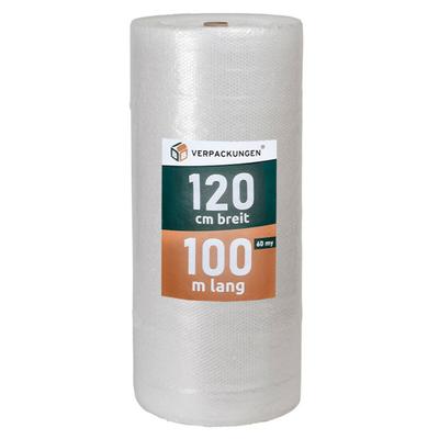 BB-Verpackungen GmbH 1 x Luftpolsterfolie (1,2 x 100 m) 2-lagig 60 my Schutzfolie Noppen Versandfolie Polster Verpacken Knallfolie Transport BB-Verpackungen