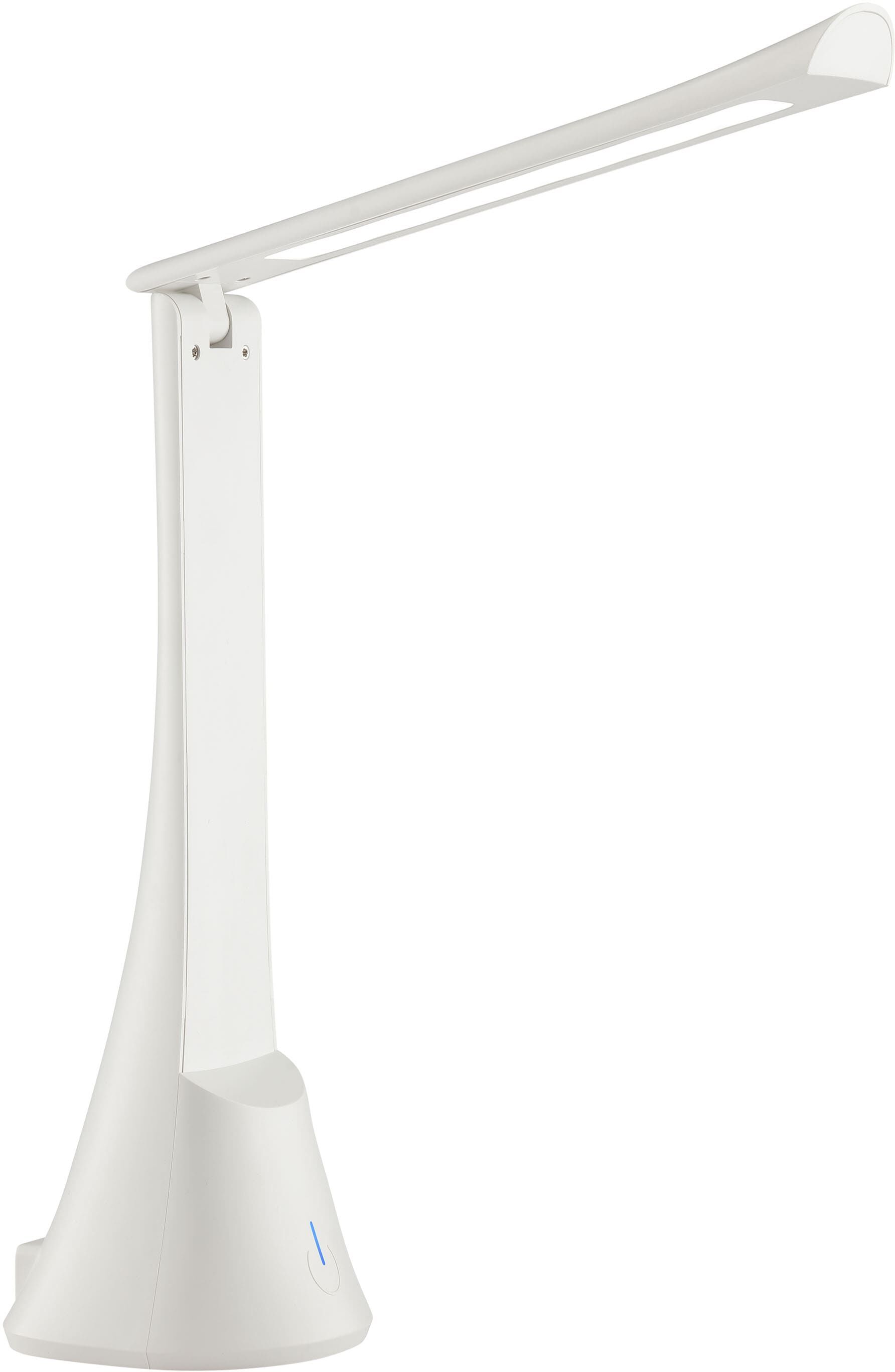 BRILLIANT LED Tischleuchte "Idana", weiß, 1, H: 37cm, 1 Stk., Leuchten, mit Akku, 37 cm, 350 lm, 5500 K, Touchdimmer, USB, LED Tischleuchte
