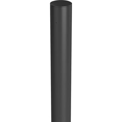 Zaunpfosten BIOHORT, grau (dunkelgrau, metallic), H:96,5cm, Stahlblech, Zaunpfosten, Steher für Sichtschutz zum Andübeln