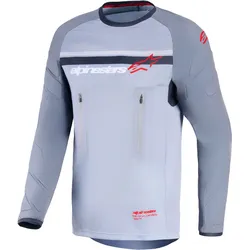 Alpinestars Maxdura Dual, Trikot - Grau/Dunkelgrau - XXL