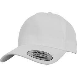 FLEXFIT Unisex 5-Panel Snapback Kappe Klassische Cap 7707 white one size