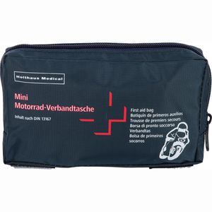 Holthaus Erste-Hilfe-Tasche Mini, nach DIN 13167 gefüllt, für Motorrad
