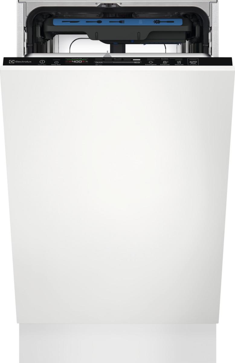Electrolux EES63400L, Voll integriert, Single (45 cm breit), Schwarz, Berührung, Zusammenklappbar, Schublade