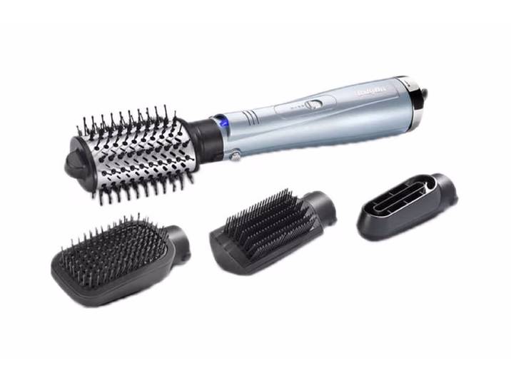 Babyliss Hydro Fusion 700W AS774CHE Rotationsbürste – Warmluftbürste/Föhnbürste – hellblau