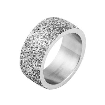 Fingerring LADY Gr. 18, silber (silberfarben), Fingerringe, Damen, 18, Edelstahl, Fingerring