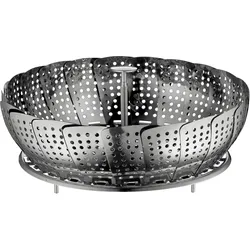 Dämpfeinsatz klappbar (D 24 cm) - silber - D 24 cm