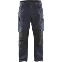 Blakläder Service Bundhose Denim 1497 1141 in marineblau/schwarz - 44