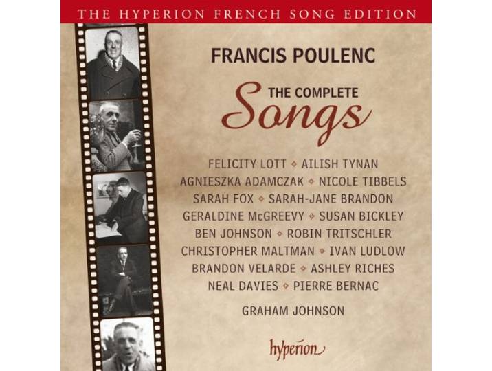 Graham / Sixteen Singers Johnson - Poulenc: The Complete Songs