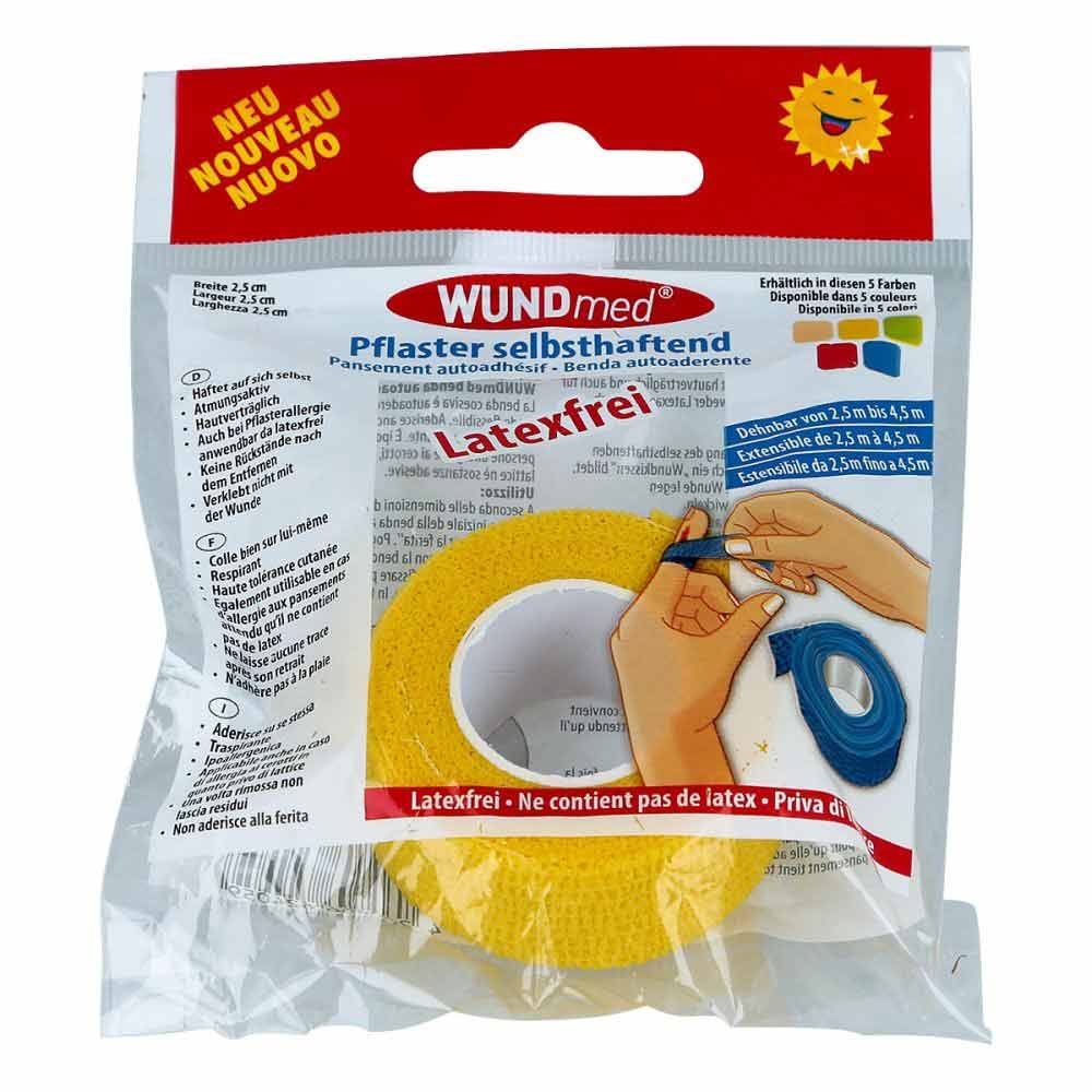 Axisis GmbH Pflaster selbsthaftend dehnbar 2,5 cmx2,5 m Rolle 10063148